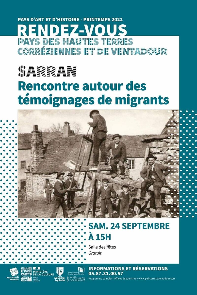 Traces de migrants - Sarran 