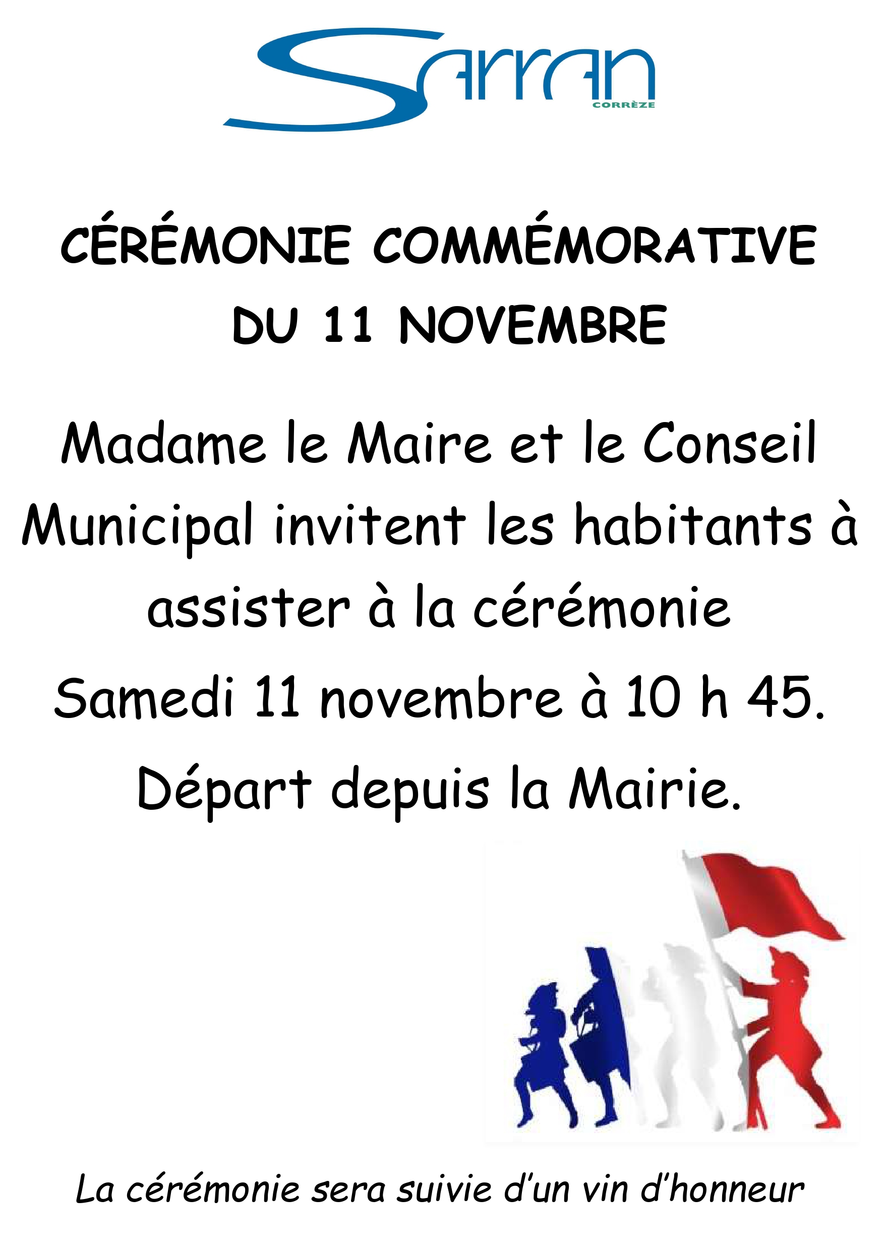 Cérémonie du 11 novembre