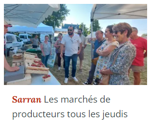 2022 07 28 Les marchés de producteurs tous les jeudis