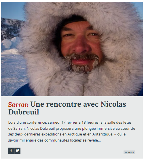 2024 02 13 Une rencontre avec Nicolas Dubreuil